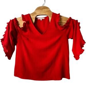Red Symphony Top - Size Medium